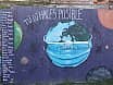 Murales de las promociones del colegio